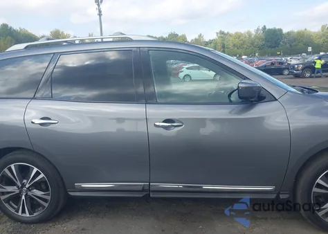 2017 Nissan Pathfinder Platinum from USA, damaged, VIN 5N1DR2MM6HC606215